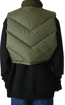 THE NORTH FACE PURPLE LABEL 經典標誌拉鍊背心 橄欖綠 男女休閒款式。 NN8156N-KG Lookbook THE NORTH FACE PURPLE LABEL 經典標誌拉鍊背心 橄欖綠 男女休閒款式。 NN8156N-KG