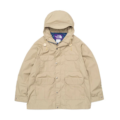 TNF Purple Label Loose Fit Multi-Pocket Hoodie Jacket Beige Unisex NP2201N-VB