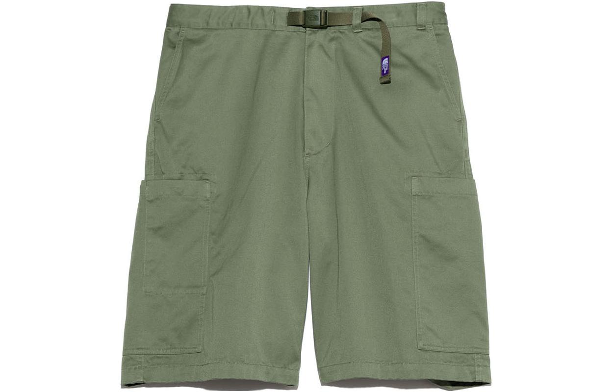 The North Face Purple Label Loose Khaki Green Utility Shorts NT4405N-KG