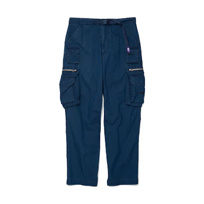 TNF Purple Label Men’s Blue Wide-Leg Casual Pants NT5308N-ID