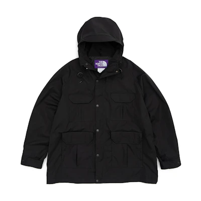 TNF PURPLE LABEL Men’s Solid Outdoor Multi-Pocket Hooded Jacket NP2201N-K2