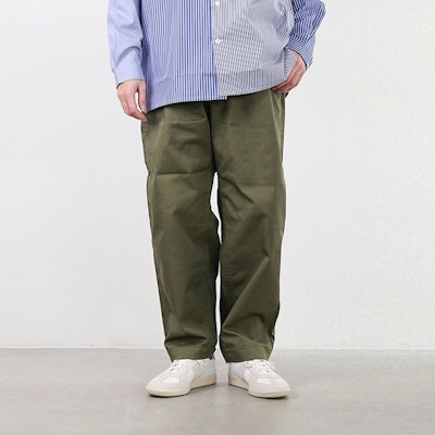 THE NORTH FACE PURPLE LABEL 軍綠色寬版錐形斜紋褲 男女適用 NT5052N-KK Purchase THE NORTH FACE PURPLE LABEL 軍綠色寬版錐形斜紋褲 男女適用 NT5052N-KK