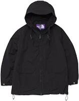 The North Face Purple Label Mountain Wind Parka Black Unisex Hooded Jacket NP2309N-K The North Face Purple Label Mountain Wind Parka Black Unisex Hooded Jacket NP2309N-K