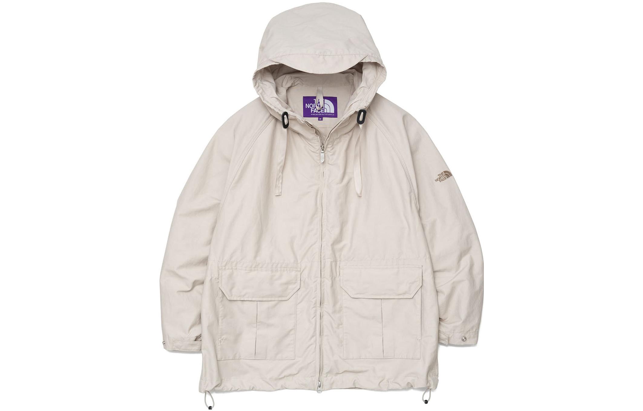 The North Face Purple Label Mountain Wind Parka Light Beige Unisex Jacket NP2309N-LB