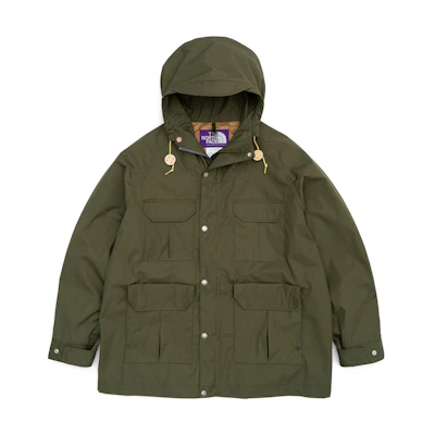 TNF PURPLE LABEL Multi-Pocket Drawstring Jacket Olive Unisex NP2302N-OL
