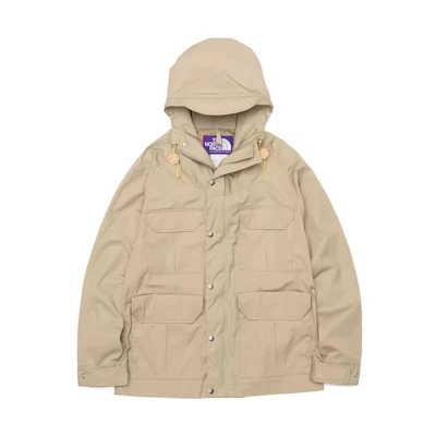 TNF PURPLE LABEL Multi-Pocket Hoodie Jacket Khaki Unisex NP2301N-VB