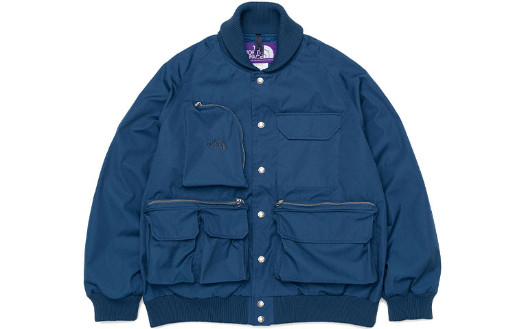 The North Face Purple Label Multi-Pocket Logo Utility Jacket Ink Blue Unisex NP2202N-IB