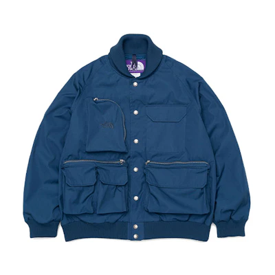 TNF Purple Label Multi-Pocket Logo Utility Jacket Ink Blue Unisex NP2202N-IB