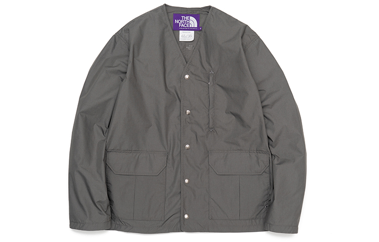 The North Face Purple Label Multi-Pocket Single-Breasted Jacket Ash Gray Unisex NP2102N-AH