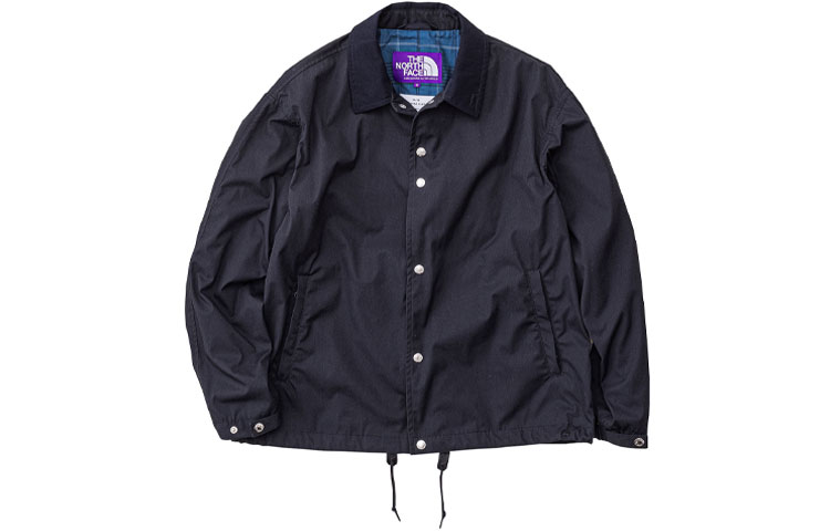 The North Face Purple Label Navy Logo Patch Loose-Fit Jacket Mens NP2161N-DN