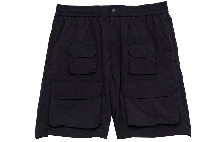 The North Face Purple Label Nylon Ripstop Trail Shorts Unisex Black NT4300N-K