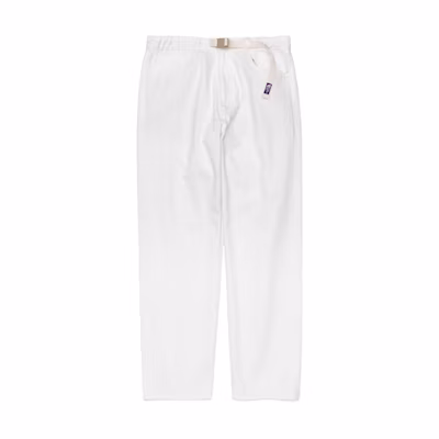 TNF Purple Label Off White Twill Straight Denim Jeans White Japan Men. NT5204N-OW