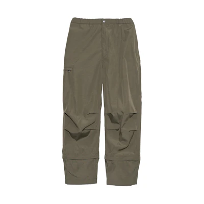 TNF Purple Label Olive Elastic Pleated Casual Trousers NT5410N-OL
