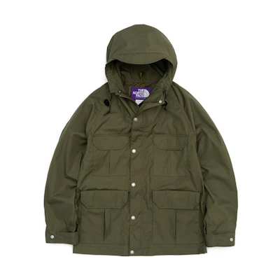 TNF PURPLE LABEL Olive Green Multi-Pocket Drawstring Jacket Unisex NP2301N-OL