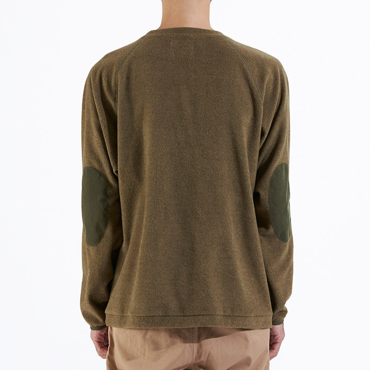 TNF PURPLE LABEL Pack Field Fleece Crew Khaki Pocket Sweatshirt Men NA6000N-KK 圖 5