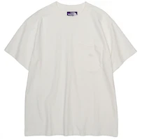THE NORTH FACE PURPLE LABEL Pocket Crew Neck T-Shirt Unisex - White NT3103N-OW THE NORTH FACE PURPLE LABEL Pocket Crew Neck T-Shirt Unisex - White NT3103N-OW