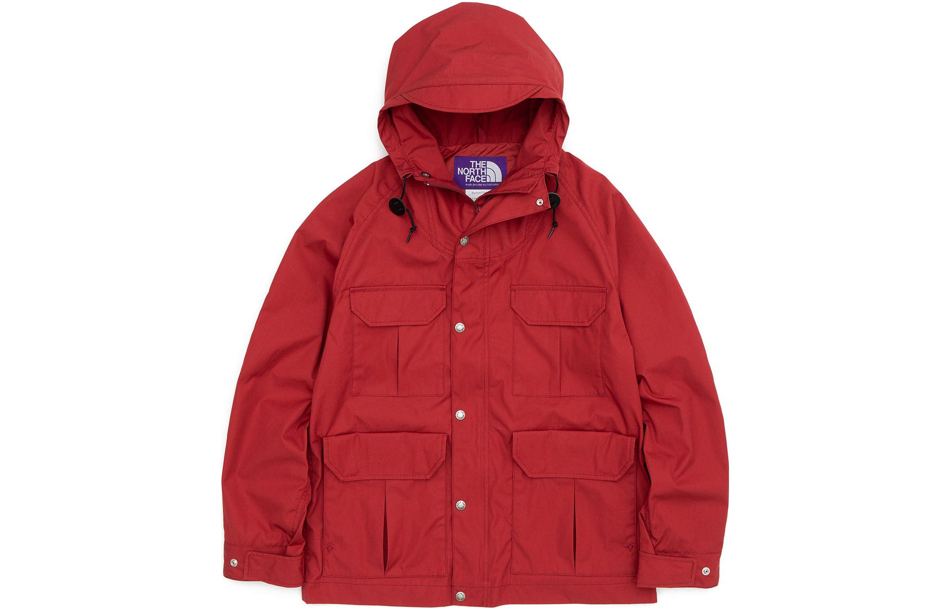 The North Face Purple Label Red Multi-Pocket Hooded Jacket. NP2051N-CI