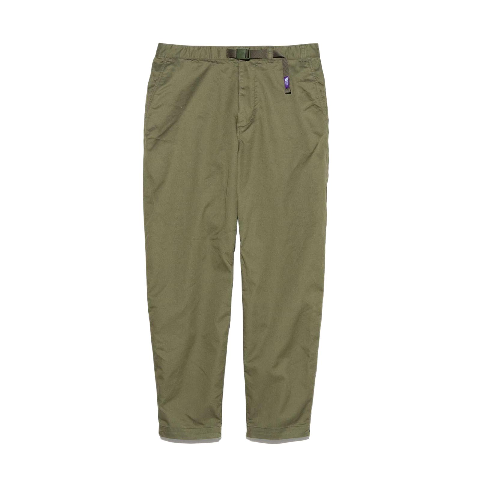 Buy The North Face PURPLE LABEL Pantalones Relaxed Tapered Unisex Verde Caqui N24FC011-KG