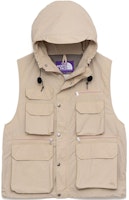 The North Face Purple Label Ripstop Nylon Trail Vest Multi-pocket Beige Unisex NP2313N-BE The North Face Purple Label Ripstop Nylon Trail Vest Multi-pocket Beige Unisex NP2313N-BE
