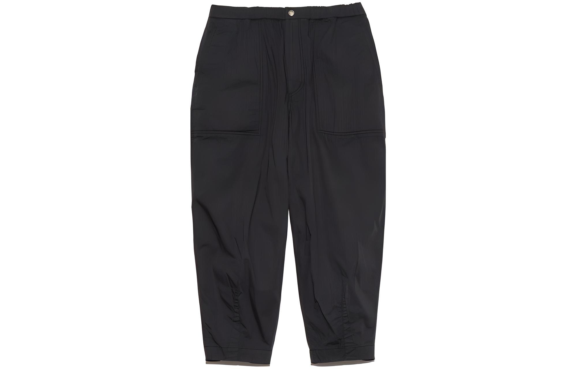 The North Face Purple Label Ripstop Wide Cropped Pants Black Unisex FW23 NT5355N-K