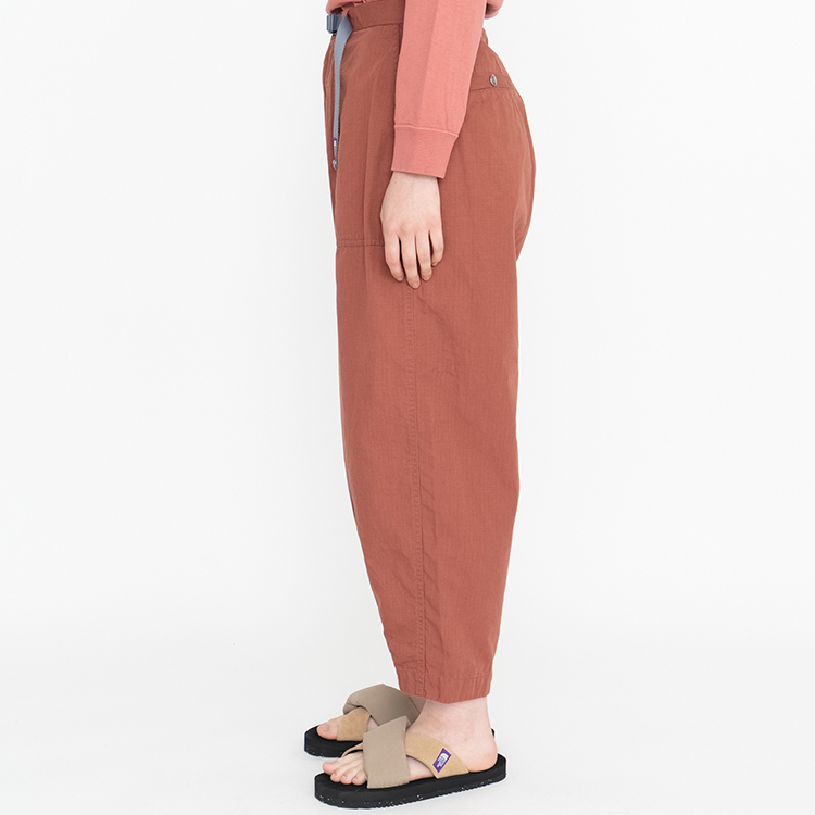 Details for 노스페이스 퍼플 라벨 스크래치 방지 와이드 크롭 팬츠 레드 유니섹스 NT5064N-CC