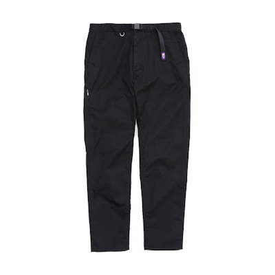 TNF PURPLE LABEL Slim Casual Black Belted Pants NT5301N-K