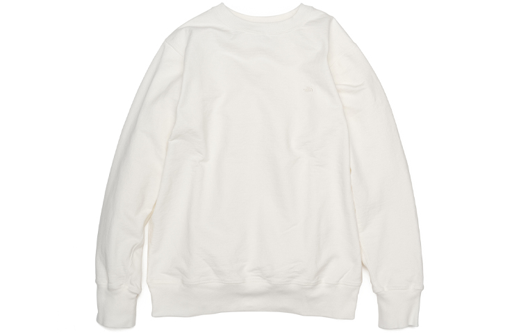 The North Face Purple Label Solid Color Crewneck Sweatshirt Unisex NT6903N-OW