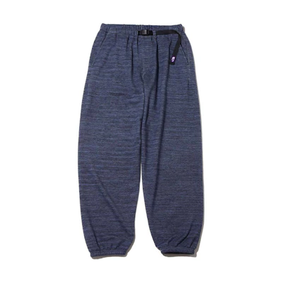 TNF PURPLE LABEL Solid High-Waist Joggers Unisex Navy Blue NT5313N-N