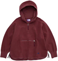 The North Face Purple Label Solid Logo Half-Zip Sweatshirt Burgundy NT6251N-BG The North Face Purple Label Solid Logo Half-Zip Sweatshirt Burgundy NT6251N-BG