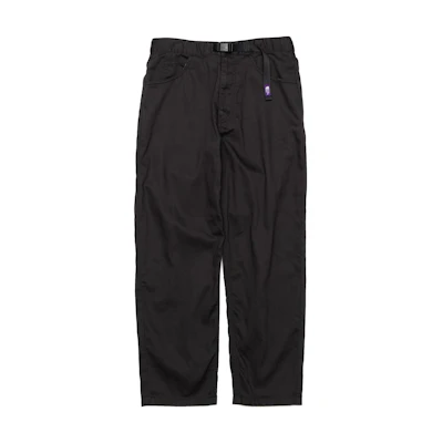THE NORTH FACE PURPLE LABEL Solid Logo Straight Casual Pants Charcoal Black Unisex NT5206N-CH