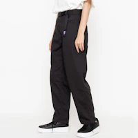 Shop ザ・ノース・フェイス パープルレーベル ロゴ ストレート カジュアルパンツ チャコールブラック ユニセックス NT5206N-CH