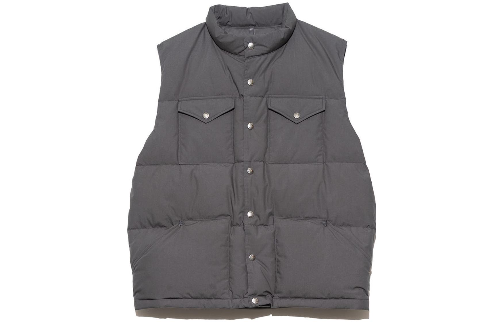 TNF PURPLE LABEL Solid Sleeveless Down Vest ND2362N-AH
