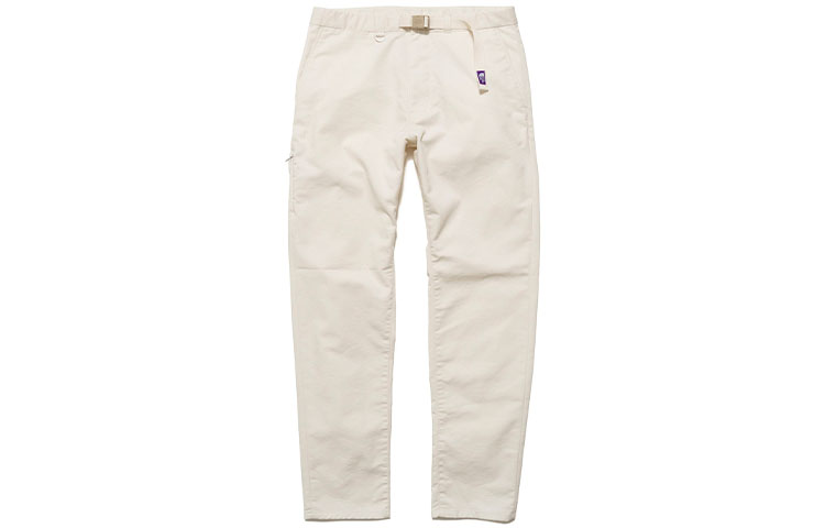 Order 노스페이스 퍼플라벨 솔리드 트윌 테이퍼드 치노 팬츠 유니섹스 아이보리 NT5051N-NA