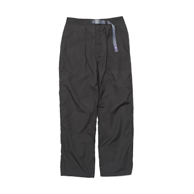 TNF Purple Label SS22 Solid Color Belted Pants Unisex Deep Gray NP5200N-DH