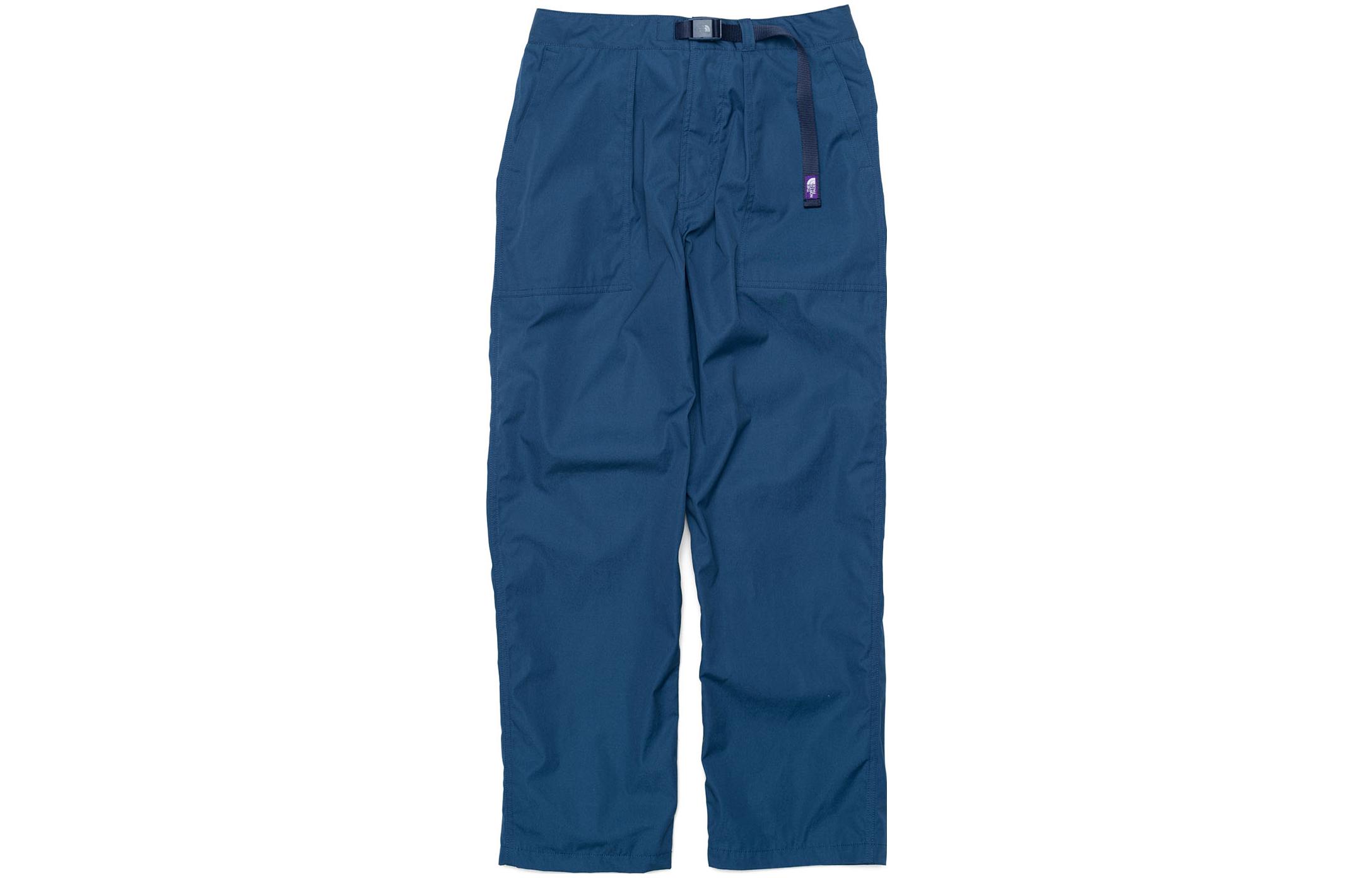 Buy The North Face Purple Label SS22 男女同款蓝色休闲腰带裤 NP5200N-IB