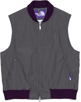 The North Face PURPLE LABEL SS24 Colorblock Waterproof Vest Light Grey NY2400N-AH The North Face PURPLE LABEL SS24 Colorblock Waterproof Vest Light Grey NY2400N-AH