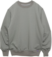 THE NORTH FACE PURPLE LABEL SS24 Mint Green Crewneck Pullover Sweatshirt Men NT6350N-MG THE NORTH FACE PURPLE LABEL SS24 Mint Green Crewneck Pullover Sweatshirt Men NT6350N-MG
