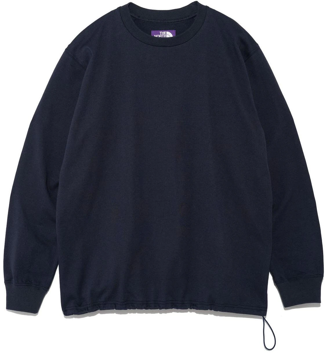 the-north-face-purple-label-ss-24-navy-unisex-drawstring-crewneck-pullover-nt-3350-n-n