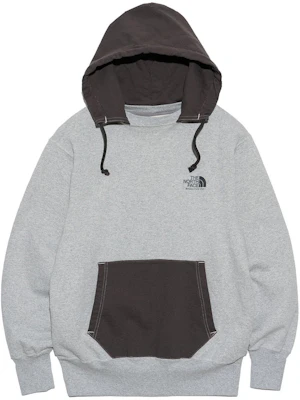 The North Face PURPLE LABEL SS24 復古標誌連帽上衣 男女款 灰色 NT6400N-Z Order The North Face PURPLE LABEL SS24 復古標誌連帽上衣 男女款 灰色 NT6400N-Z