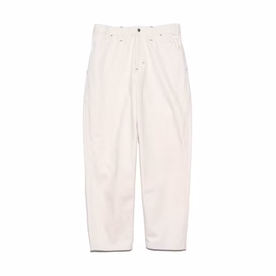TNF PURPLE LABEL SS24 Vintage Tapered White Denim Jeans Men NT5401N-NA