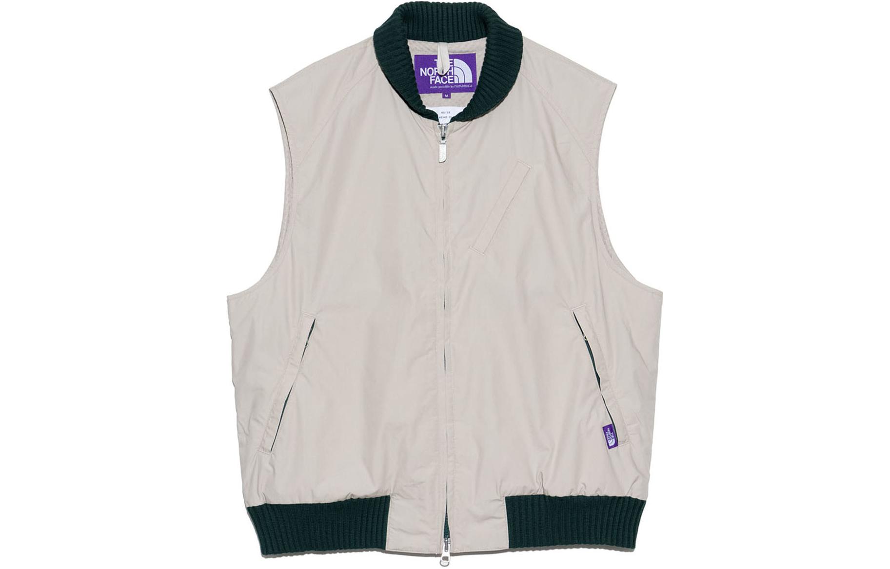 The North Face Purple Label SS24 Waterproof Vest Off-White NY2400N-ST