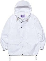 The North Face PURPLE LABEL SS24 White Logo Unisex Hooded Parka NP2352N-W The North Face PURPLE LABEL SS24 White Logo Unisex Hooded Parka NP2352N-W