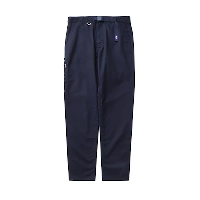 TNF Purple Label Tapered Twill Pant with Belt Navy NT5904N-DN