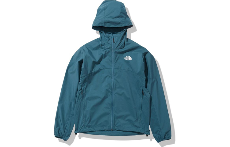 The North Face Purple Label Teal Blue Hooded Zip Jacket. NP72002-MA