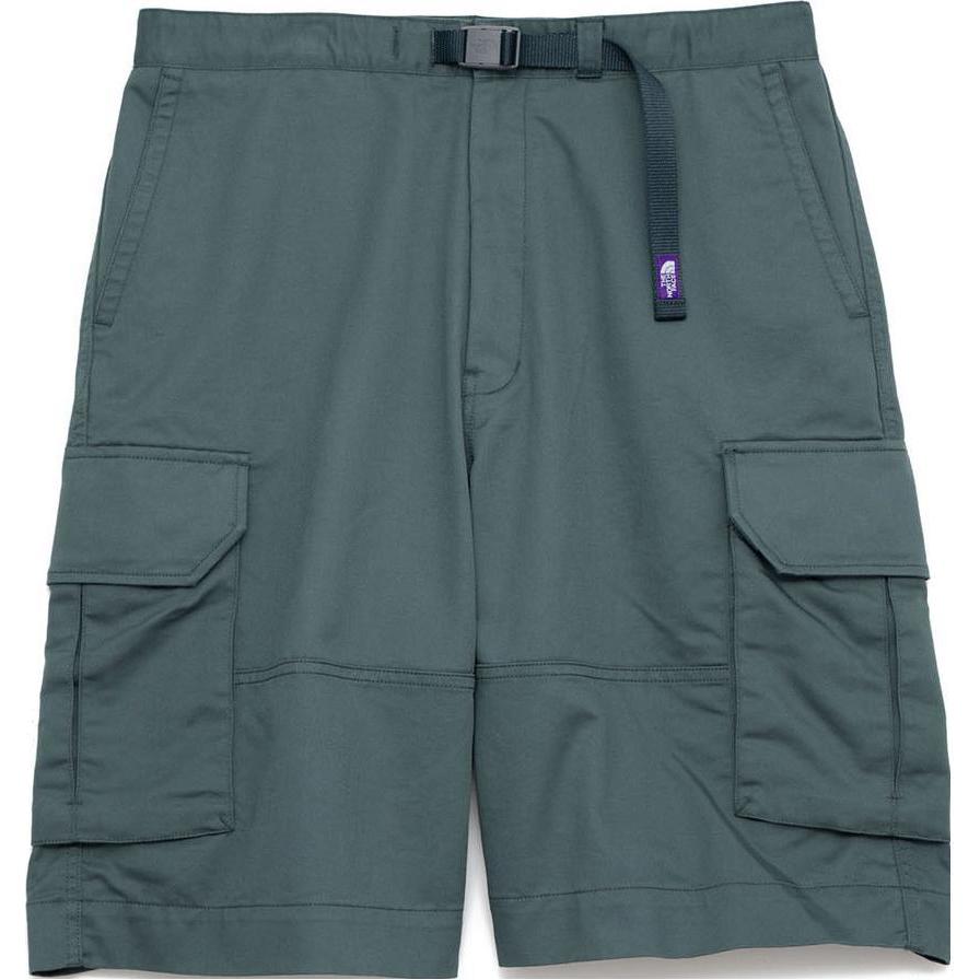 The North Face Purple Label Tie-Waist Cargo Shorts Olive Green NT4302N-VG