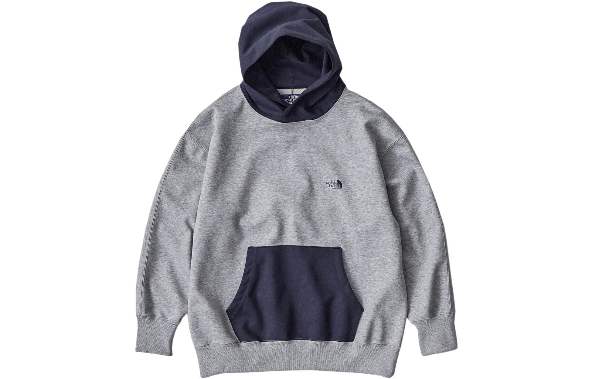 The North Face Purple Label Trail Hooded Logo Hoodie Grey Japan Release NT6202N-H