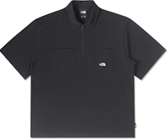 The North Face Purple Label UE Unisex Black Polo Shirt Casual Minimalist Design NF0A89TU-JK3 The North Face Purple Label UE Unisex Black Polo Shirt Casual Minimalist Design NF0A89TU-JK3