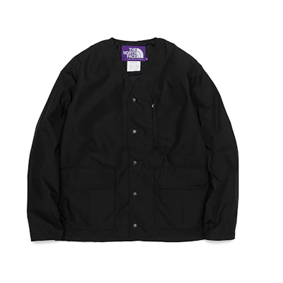 TNF PURPLE LABEL Unisex Black Minimalist Casual Jacket NP2102N-K