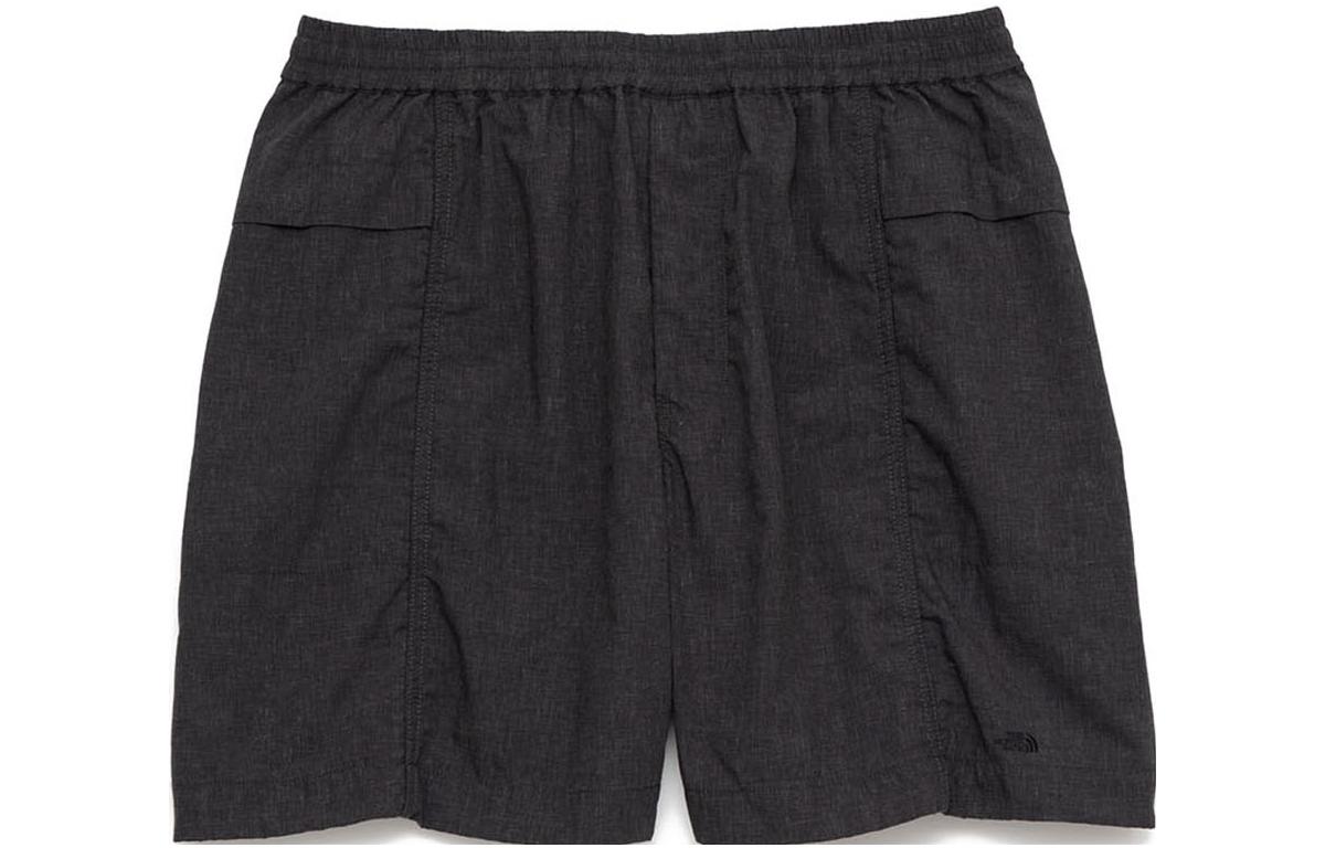 The North Face PURPLE LABEL Unisex Black Relaxed Fit Shorts NT4304N-K