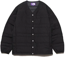 The North Face PURPLE LABEL Unisex Black V-Neck Loose-Fit Jacket ND2360N-K The North Face PURPLE LABEL Unisex Black V-Neck Loose-Fit Jacket ND2360N-K
